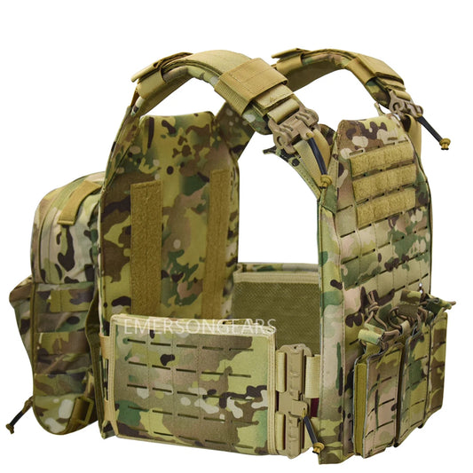 EMERSONGEARSCN 1000D Nylon Quick Release Vest With Hydration Pack
