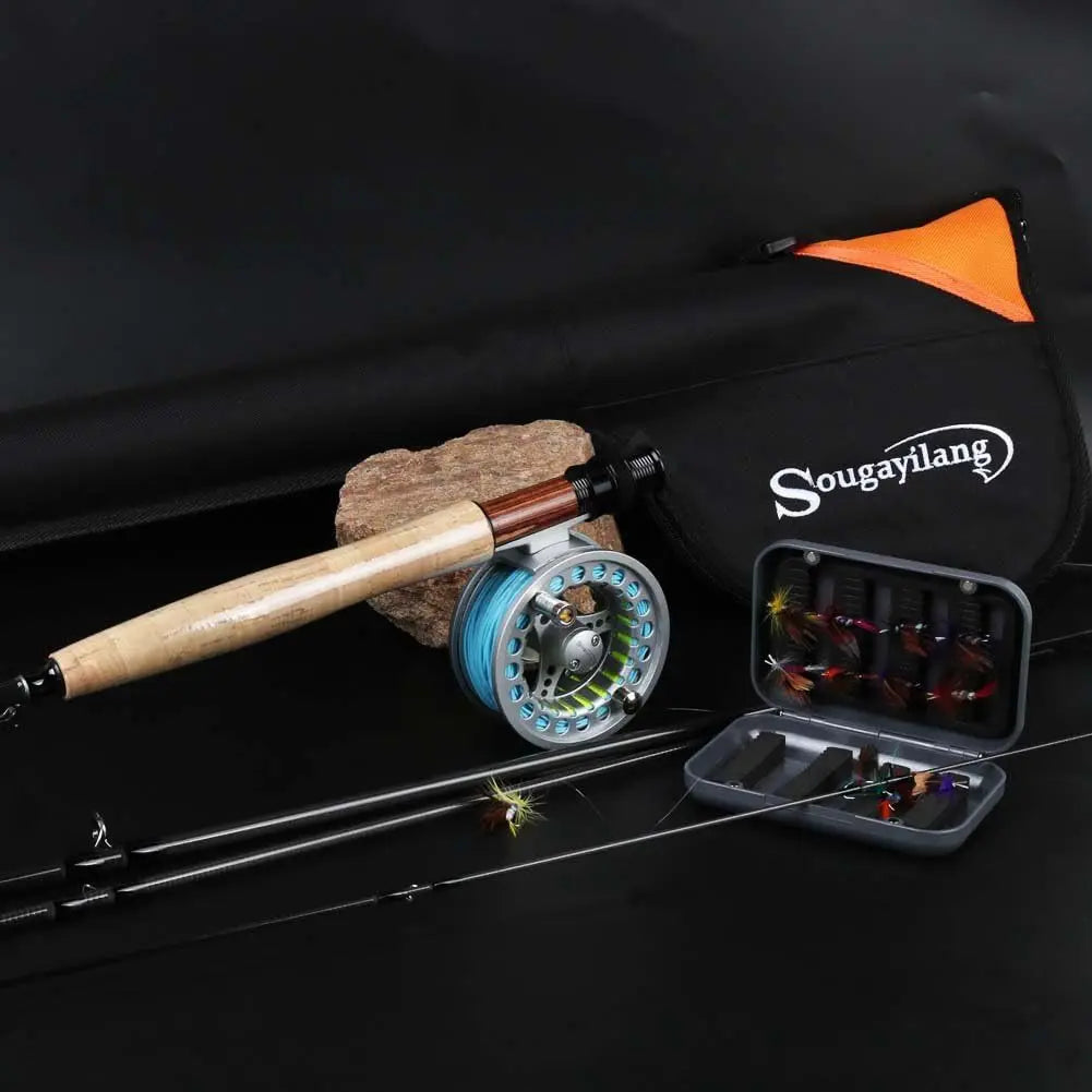 Fly Fishing Rod and Reel Combo Kit for Saltwater Angling