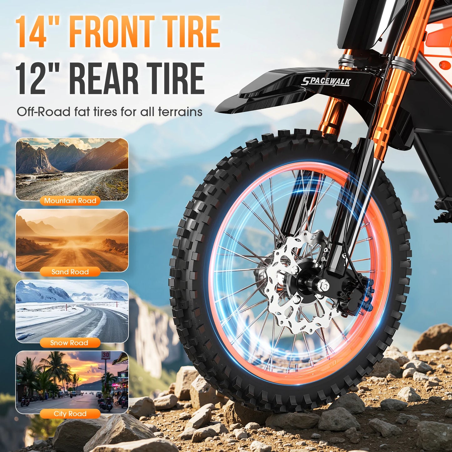 EILLEO SPACEWALK Electric Dirt Bike For Adults And Teens