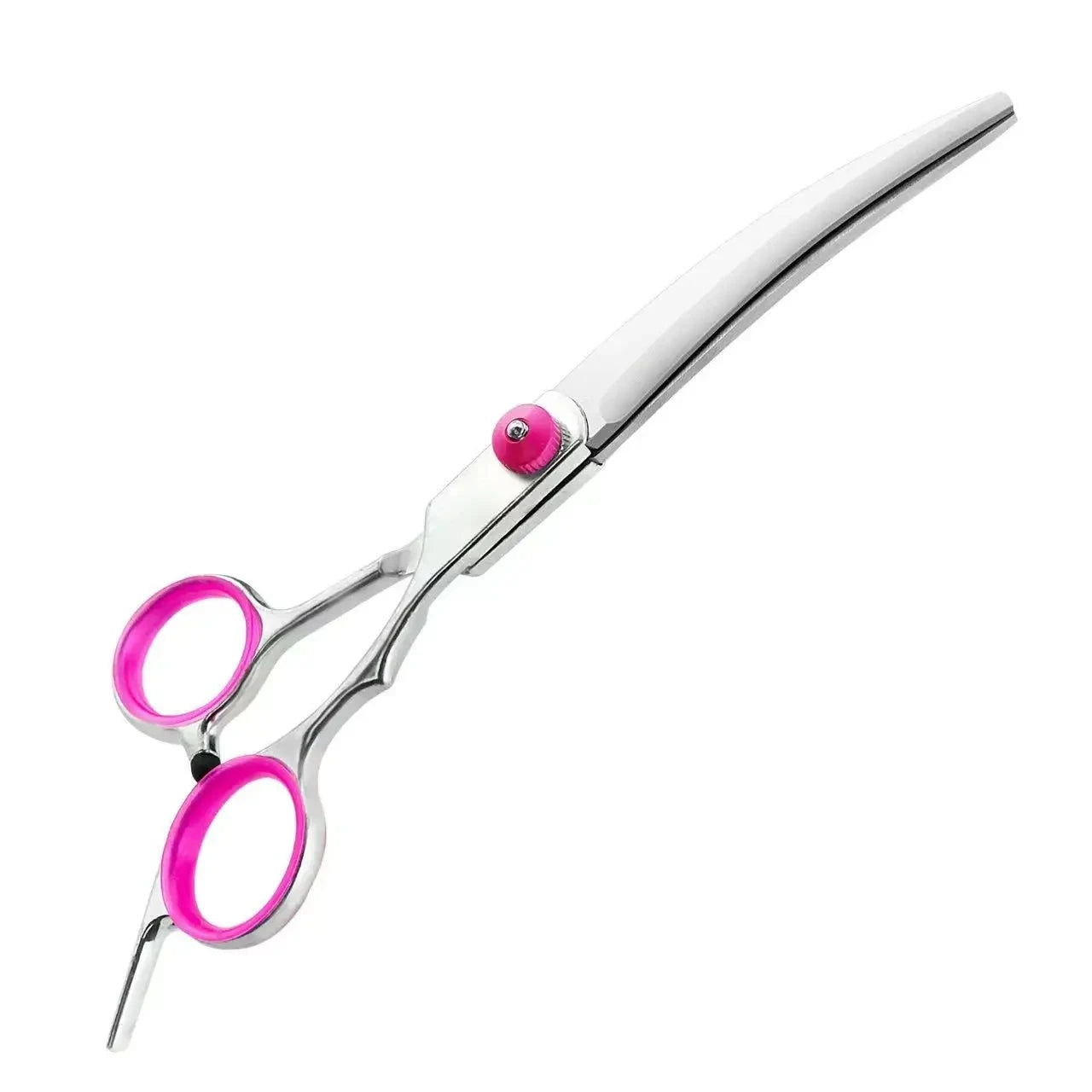Titanium Coated Dog Grooming Scissors With Safety Round Tips