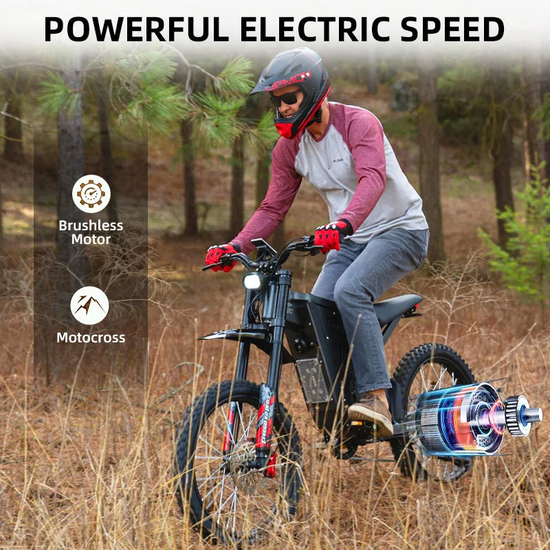 Freego X2 Pro 6000W Off Road Electric Motorcycle For Adults