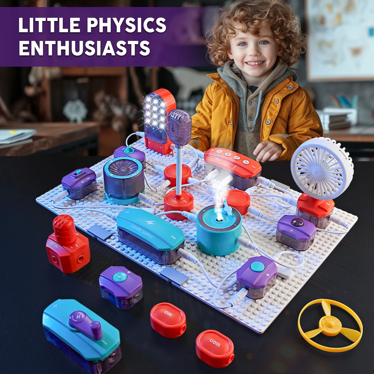 Science Circuit Kit For Kids DIY Electronics Educational Toy