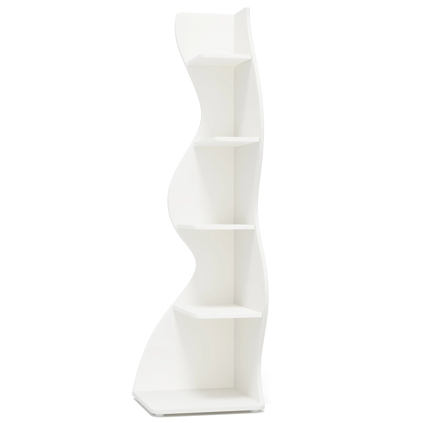 Tribesigns 5-Tier Corner Shelf Wall Bookcase Plant Stand