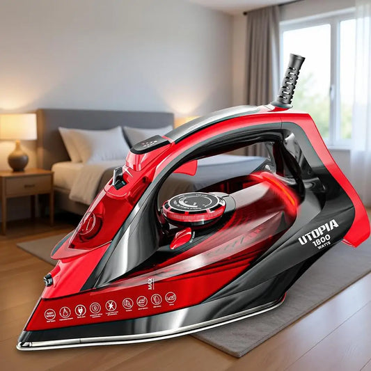 XMSJ 1800W Iron With Auto Off And Adjustable Steam Control