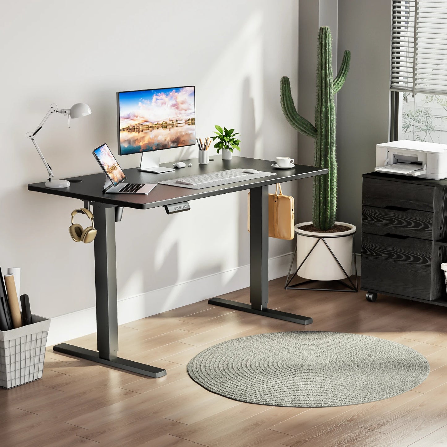 JHK Ergonomic Electric Standing Desk Height Adjustable