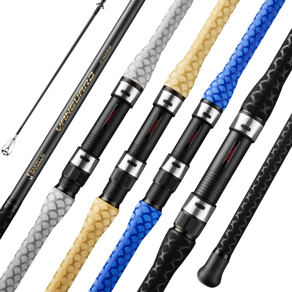 J-BARZILLAI Vanguard Carbon Surf Spinning Rod Ultra Light Sensitivity Saltwater