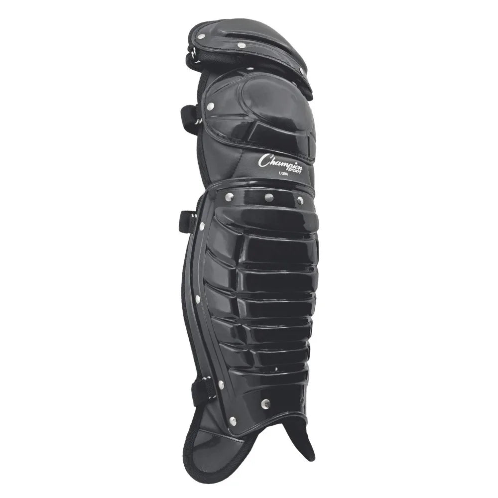 Champion Sports Umpire Leg Guards With Wings For Baseball Softball