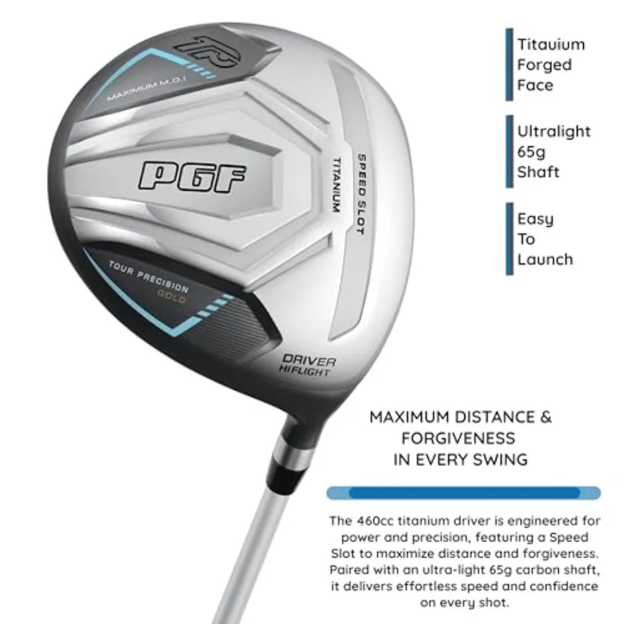 Precision Complete Golf Club Package Set Graphite Shafts