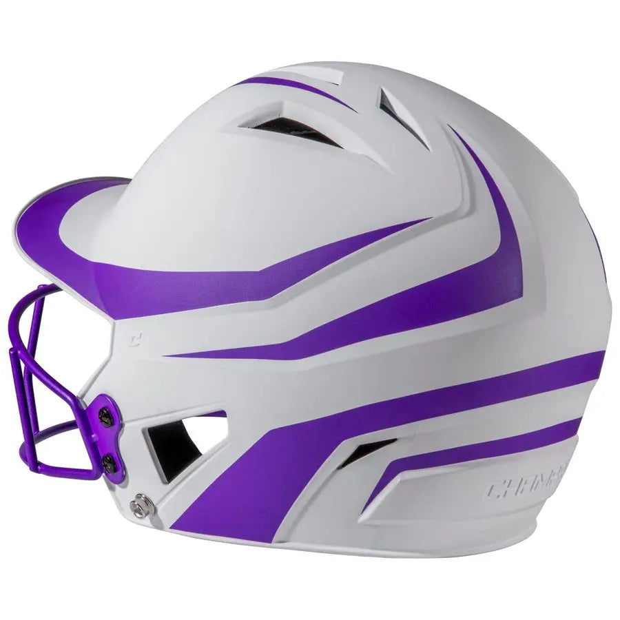 XMSJ Rise Legend 2Tone Matte Fastpitch Batting Helmet