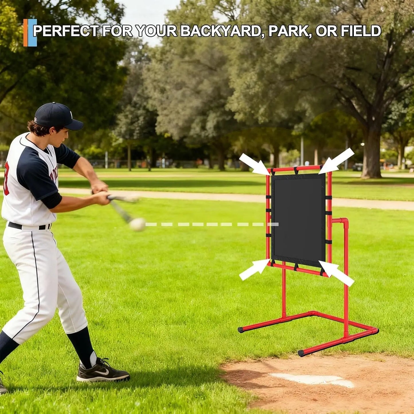 HiMISS Baseball Strike Zone Training Target for Plastic Balls