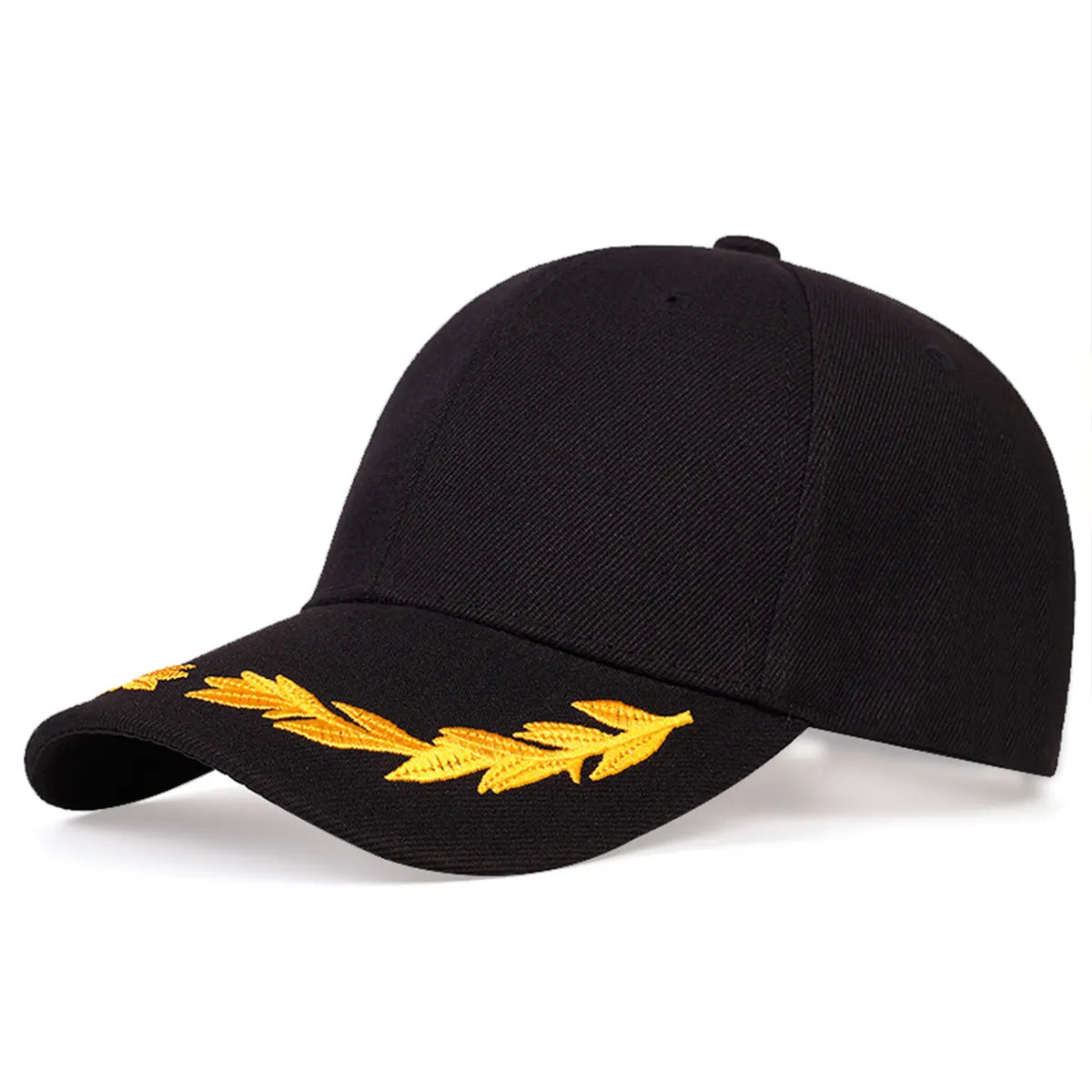 Unisex Embroidered Baseball Cap With Adjustable Outdoor Strap