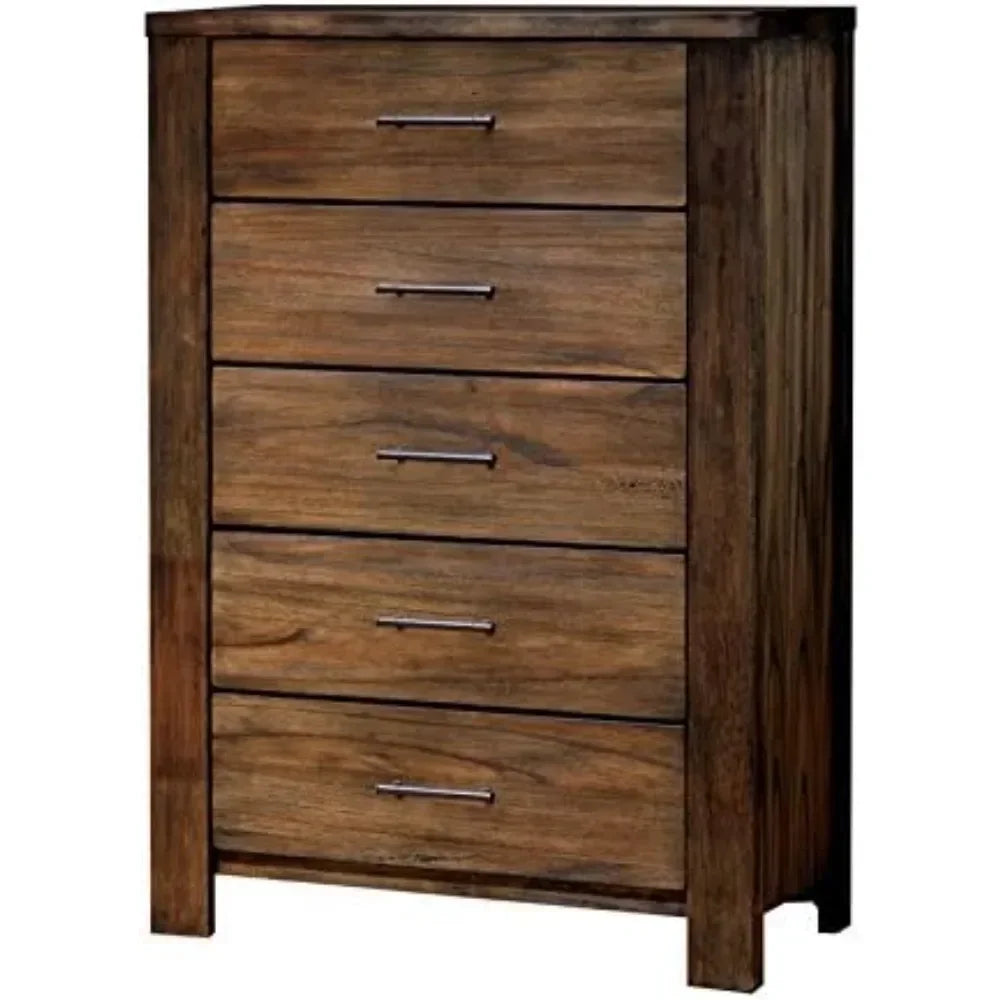 Traditional Oak Six Piece Bedroom Set