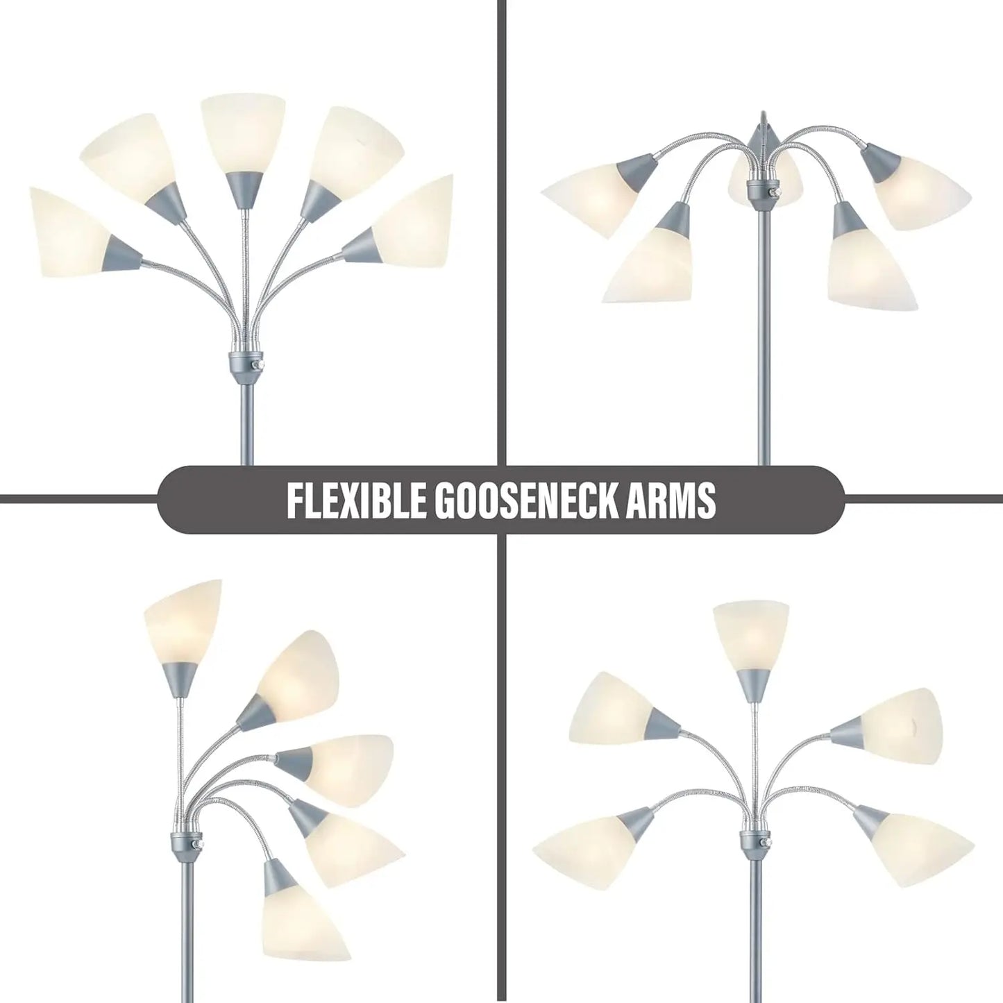 XMSJ Medusa 5-Head Adjustable Floor Lamp