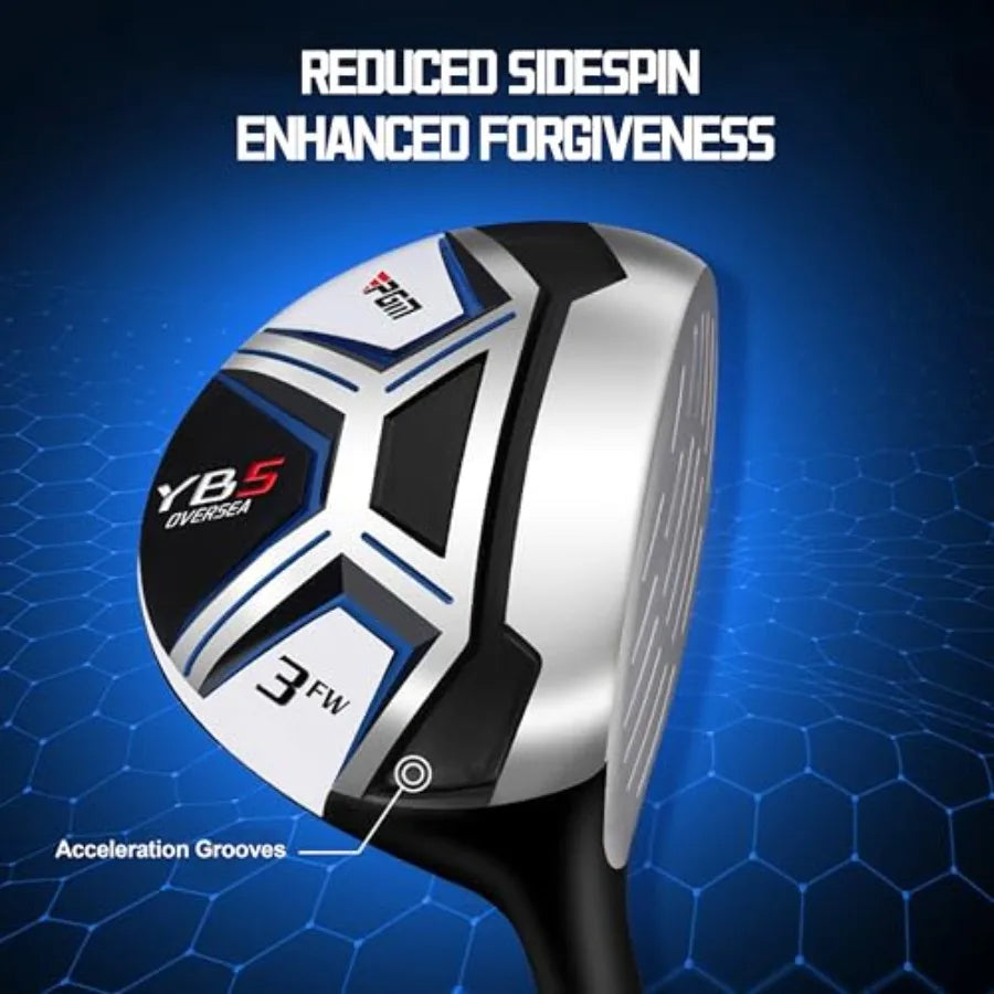Golf Club Set for Beginners 14 Piece Right Handed Graphite Shafts Driver