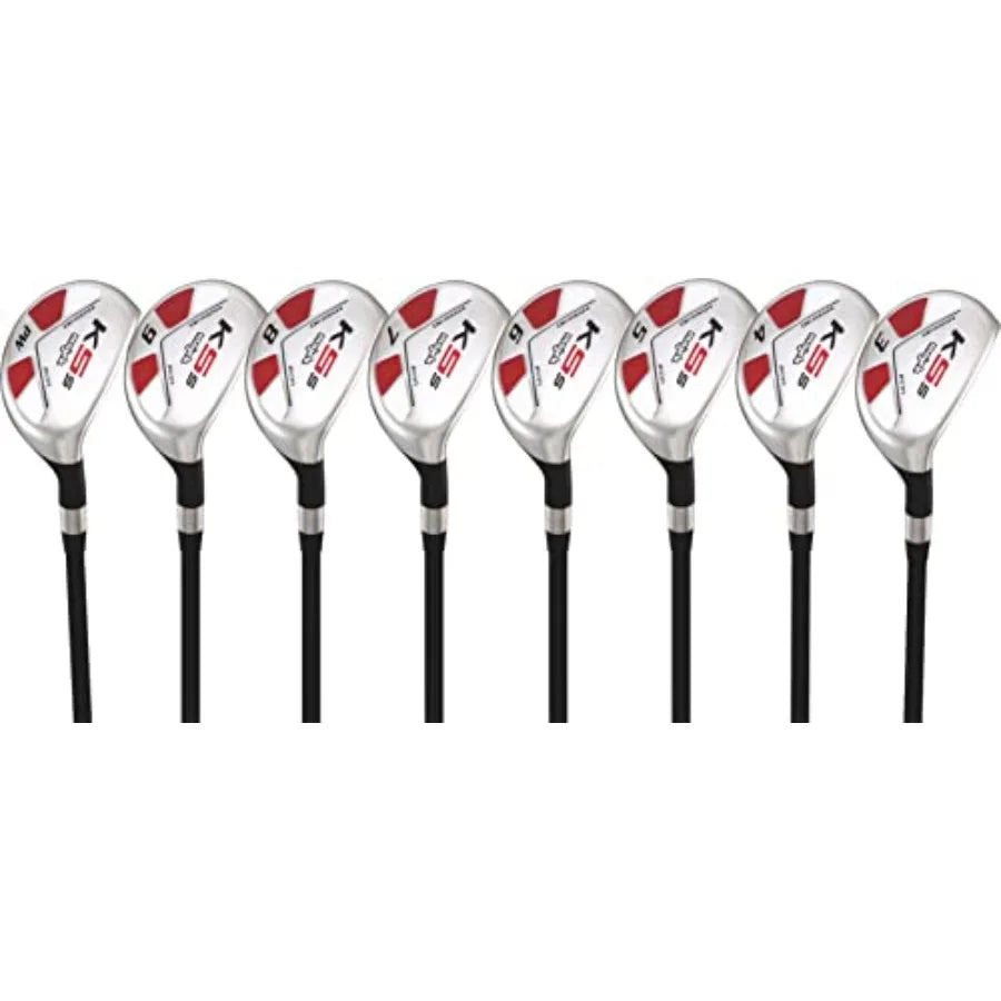 Senior Men Golf Hybrid Complete Set Right Handed Three To Nine PW Senior Flex