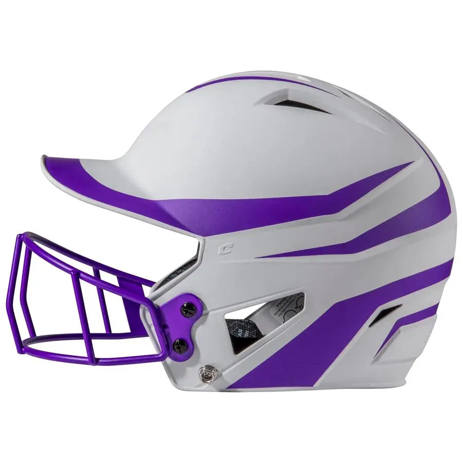 XMSJ Rise Legend 2Tone Matte Fastpitch Batting Helmet